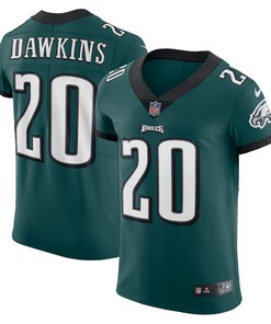 Brian Dawkins 20 Philadelphia Eagles Vapor Elite Retired Player Jersey - Midnight Green