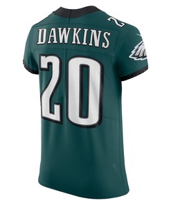 Brian Dawkins 20 Philadelphia Eagles Vapor Elite Retired Player Jersey - Midnight Green