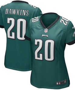 Brian Dawkins 20 Philadelphia Eagles Women's Game Retired Player Jersey - Midnight Green