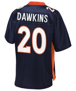 Brian Dawkins Denver Broncos Nfl Pro Line Retired Player Jersey - Navy