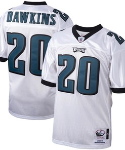 Brian Dawkins Philadelphia Eagles Mitchell & Ness 2004 Authentic Throwback Retired Player Jersey - White Nfl