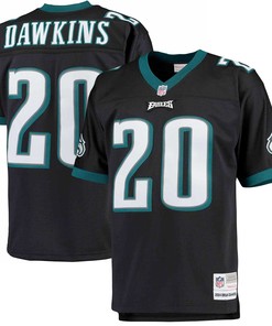 Brian Dawkins Philadelphia Eagles Mitchell & Ness Big & Tall 2004 Retired Player Replica Jersey - Black Nfl