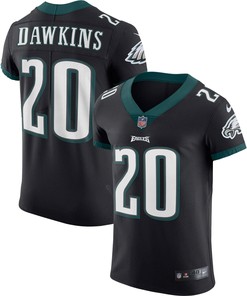 Brian Dawkins Philadelphia Eagles Vapor Elite Retired Player Jersey - Black Nfl