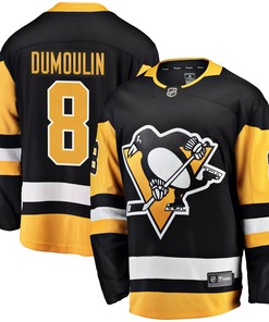 Brian Dumoulin Pittsburgh Penguins Fanatics Branded Breakaway Player Jersey - Black Nhl