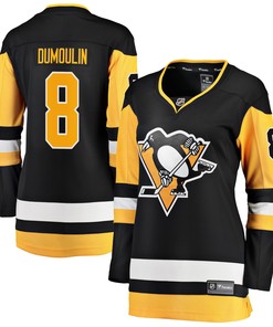 Brian Dumoulin Pittsburgh Penguins Fanatics Branded Womens Premier Breakaway Player Jersey - Black Nhl