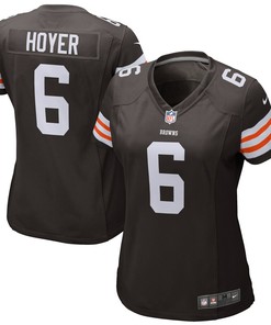 Brian Hoyer Cleveland Browns Historic Logo Nike Womens Game Jersey