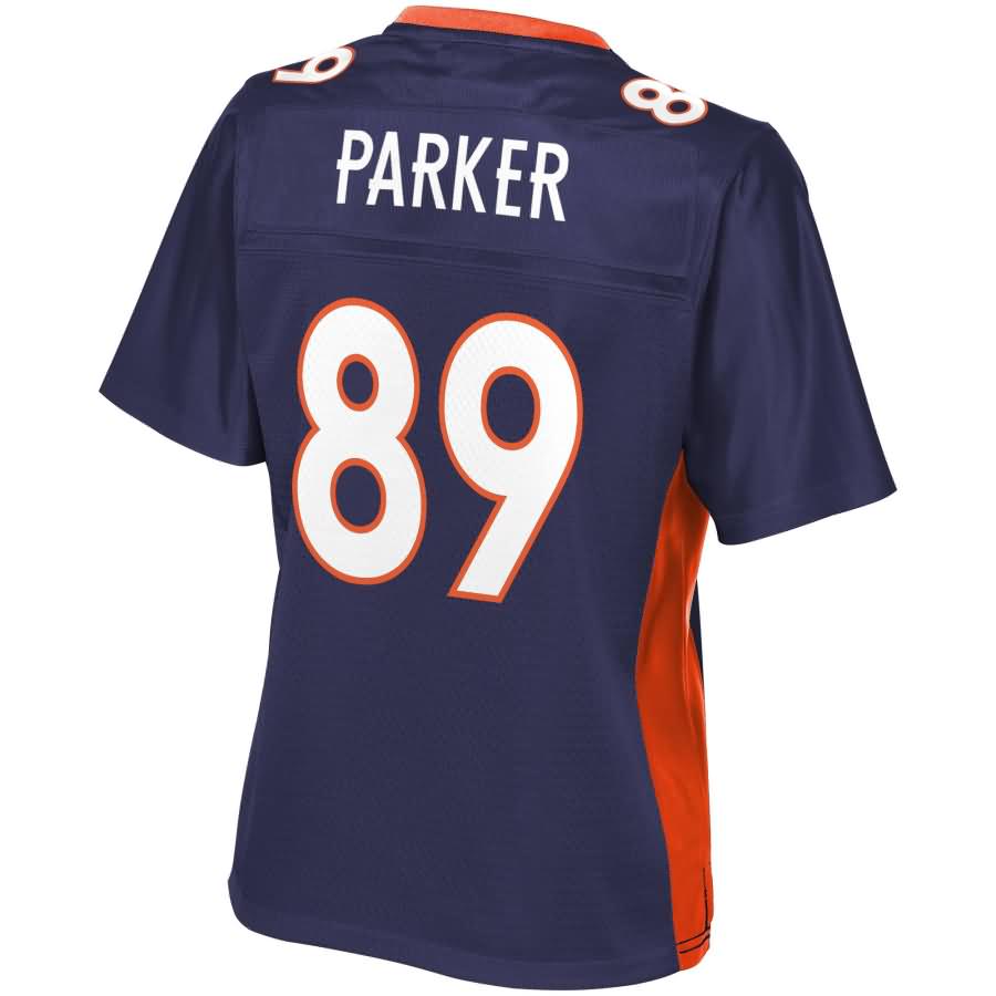 Brian Parker Denver Broncos Nfl Pro Line Womens Alternate Player Jersey - Navy
