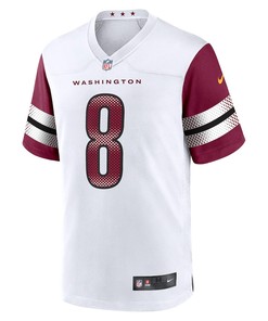Brian Robinson Jr. 8 Washington Commanders Away Game Player Jersey - White