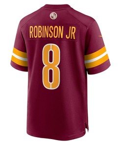 Brian Robinson Washington Commanders Player Game Jersey - Burgundy