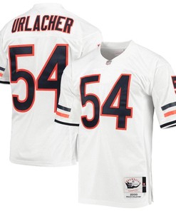 Brian Urlacher Chicago Bears Mitchell & Ness 2000 Throwback Retired Player Jersey - White