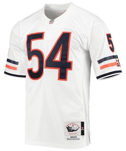 Brian Urlacher Chicago Bears Mitchell & Ness 2000 Throwback Retired Player Jersey - White