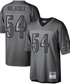 Brian Urlacher Chicago Bears Mitchell & Ness 2001 Retired Player Metal Legacy Jersey - Charcoal Nfl