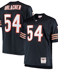 Brian Urlacher Chicago Bears Mitchell & Ness Big & Tall 2001 Retired Player Replica Jersey - Navy Nfl