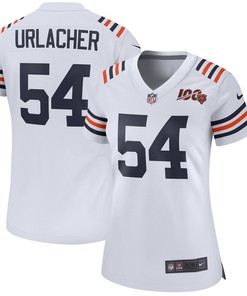 Brian Urlacher Chicago Bears Nike Womens 2019 100th Season Alternate Classic Retired Player Game Jersey - White