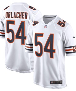 Brian Urlacher Chicago Bears Retired Player Game Jersey - White Nfl
