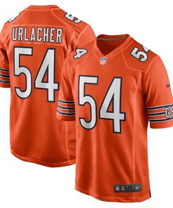 Brian Urlacher Chicago Bears Retired Player Jersey Orange Nfl