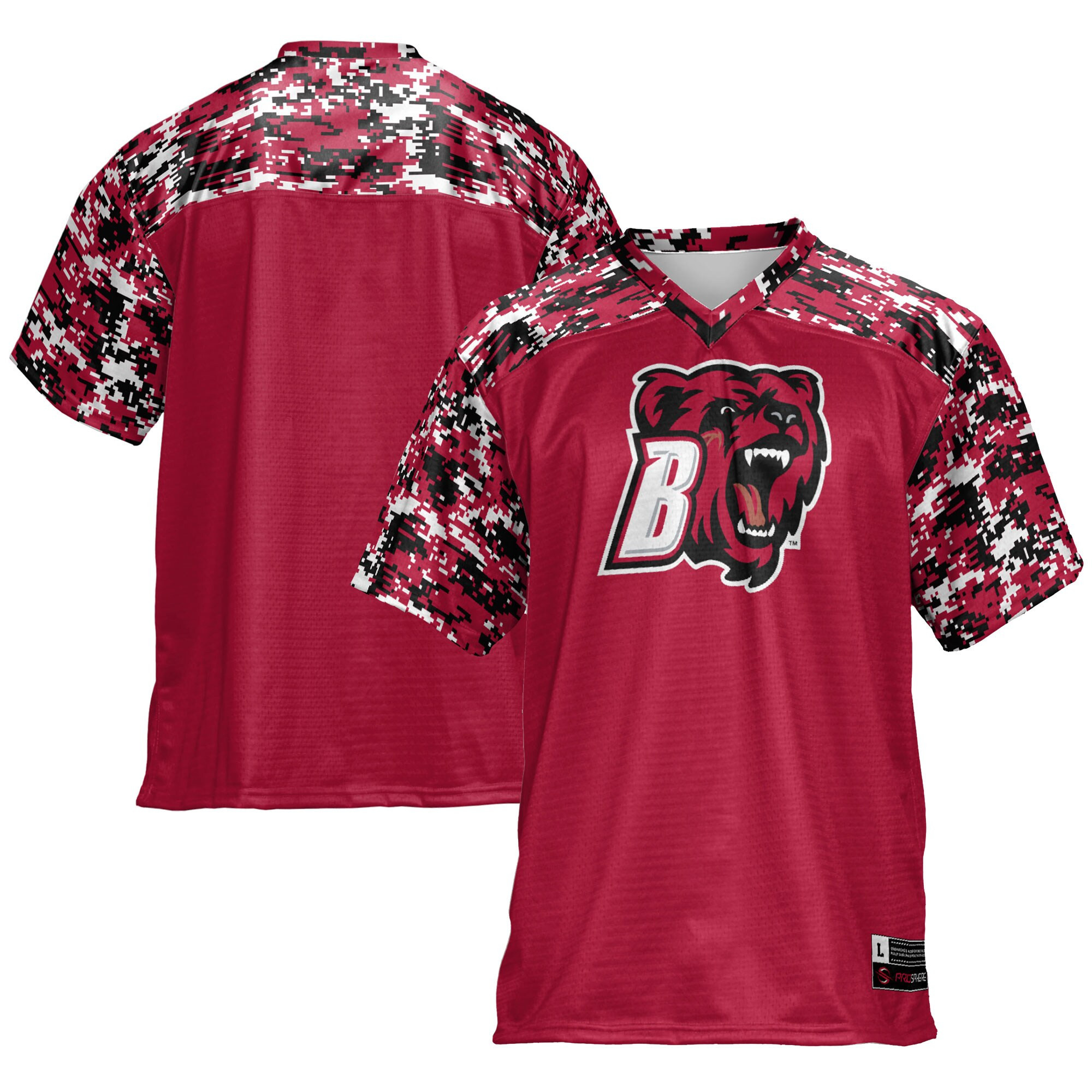 Bridgewater State Bears Football Jersey - Crimson Ncaa