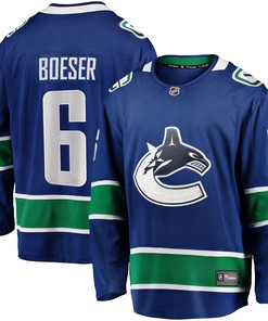 Brock Boeser Vancouver Canucks Fanatics Branded Home Breakaway Jersey - Blue Nhl