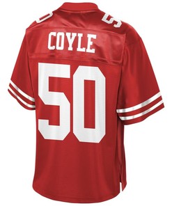 Brock Coyle San Francisco 49ers Nfl Pro Line Team Player Jersey - Scarlet