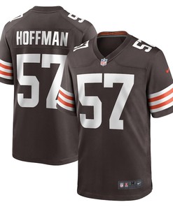 Brock Hoffman Cleveland Browns Game Player Jersey - Brown