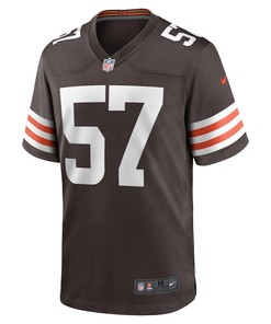 Brock Hoffman Cleveland Browns Game Player Jersey - Brown