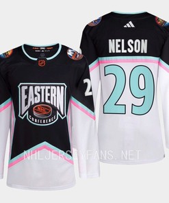 Brock Nelson 29 Islanders 2023 All-Star Eastern Conference Black Jersey