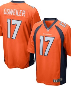 Brock Osweiler Denver Broncos Nike Game Jersey - Orange