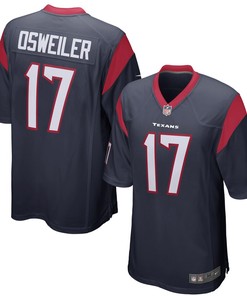 Brock Osweiler Houston Texans Nike Game Jersey - Navy