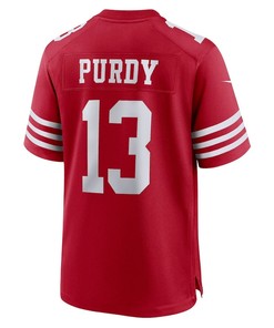 Brock Purdy 13 San Francisco 49ers Game Player Jersey - Scarlet