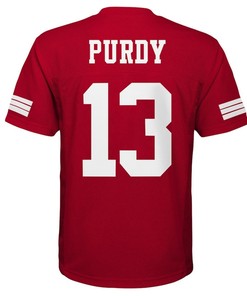 Brock Purdy 13 San Francisco 49ers Player Jersey - Scarlet