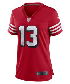 Brock Purdy 13 San Francisco 49ers Women's Alternate Game Player Jersey - Scarlet