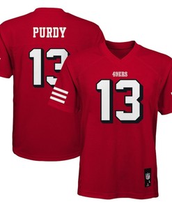 Brock Purdy 13 San Francisco 49ers Youth Player Jersey - Scarlet