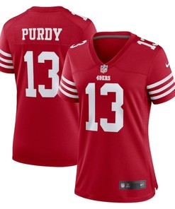Brock Purdy San Francisco 49ers Women's Game Player Jersey - Scarlet