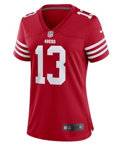 Brock Purdy San Francisco 49ers Women's Game Player Jersey - Scarlet