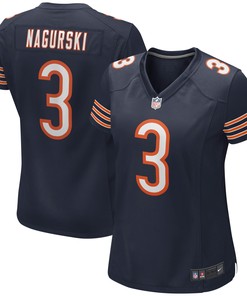 Bronko Nagurski Chicago Bears Womens Game Retired Player Jersey - Navy Nfl