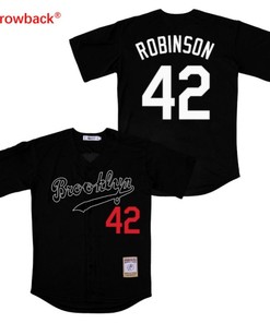 Brooklyn Dodgers Jackie Robinson #42 2020 Mlb Black Jersey