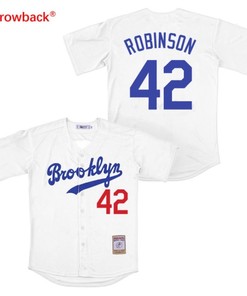 Brooklyn Dodgers Jackie Robinson #42 2020 Mlb White Jersey