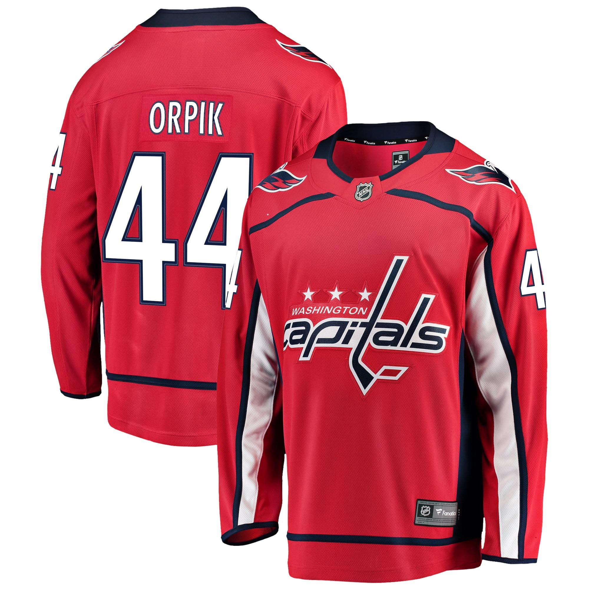 Brooks Orpik Washington Capitals Fanatics Branded Breakaway Home Player Jersey - Red Nhl