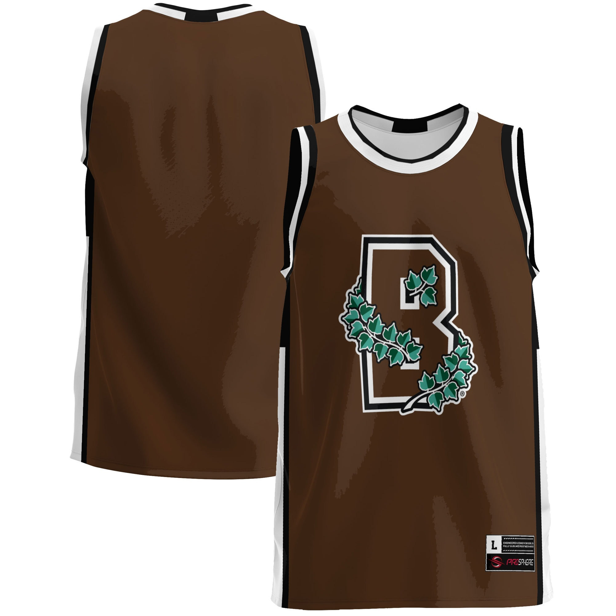 Brown Bears Basketball Jersey - Brown Ncaa