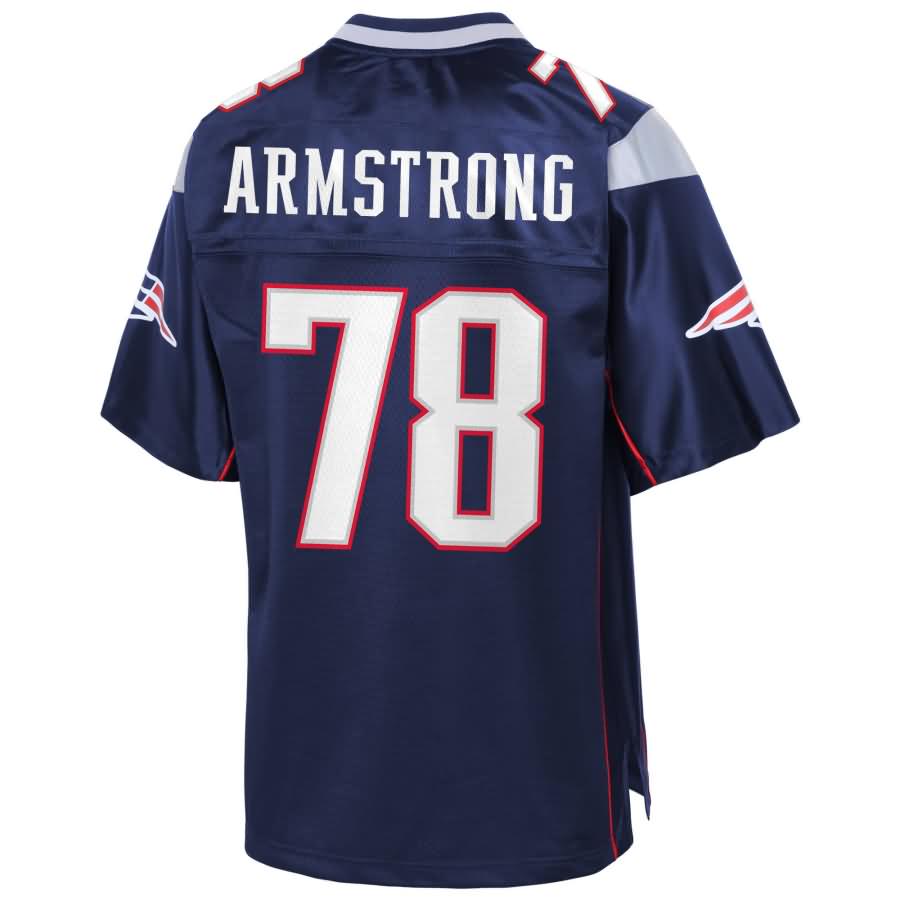 Bruce Armstrong New England Patriots Nfl Pro Line Retired Player Jersey - Navy