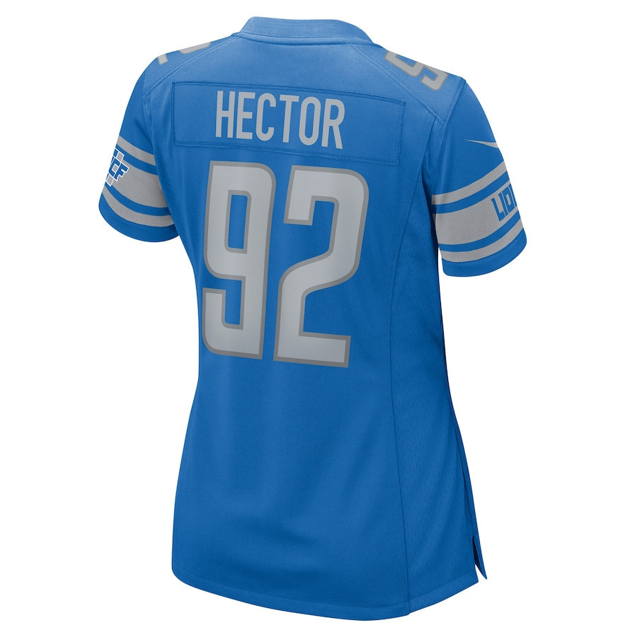 Bruce Hector Detroit Lions Women's Player Game Jersey - Blue