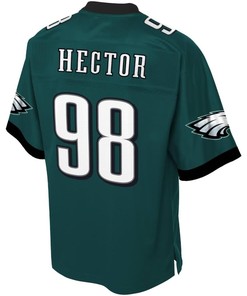 Bruce Hector Philadelphia Eagles Nfl Pro Line Game Jersey - Midnight Green