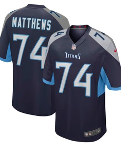 Bruce Matthews Tennessee Titans Retired Player Jersey - Navy Nfl