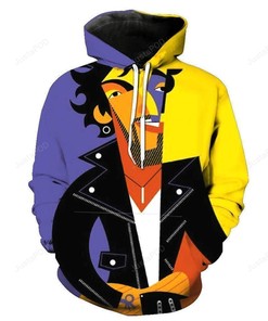 Bruce Springsteen Graphic Style 3D Hoodie Zip Hoodie