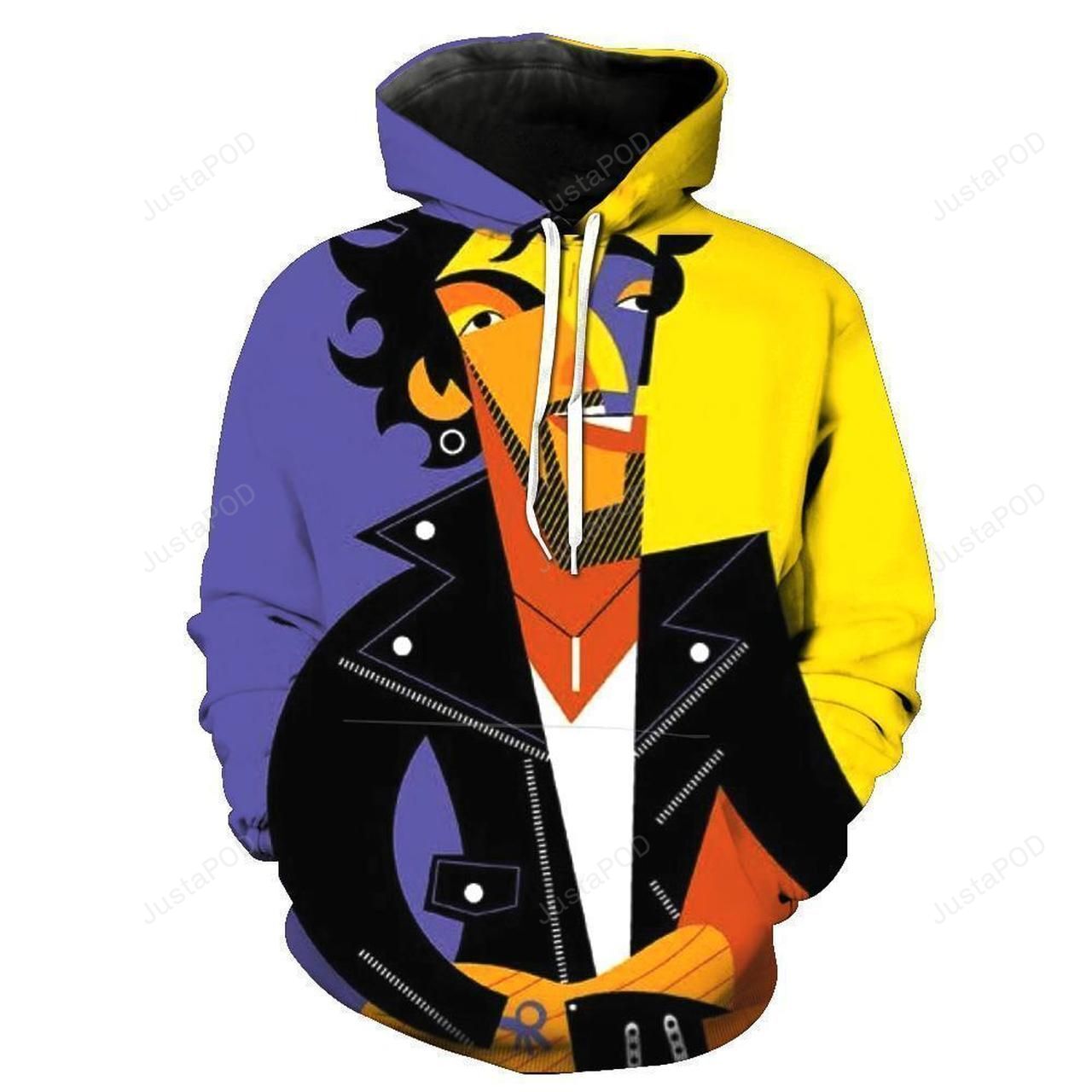 Bruce Springsteen Graphic Style 3D Hoodie Zip Hoodie