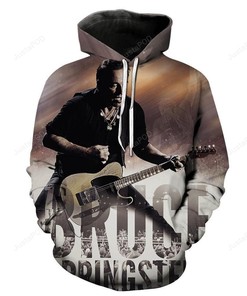 Bruce Springsteen Style 1 3D Hoodie Zip Hoodie