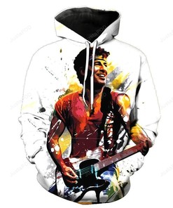 Bruce Springsteen Style 2 3D Hoodie Zip Hoodie