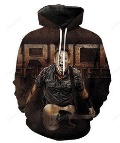 Bruce Springsteen Style 3 3D Hoodie Zip Hoodie