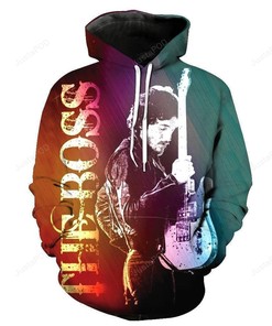 Bruce Springsteen Style 6 3D Hoodie Zip Hoodie