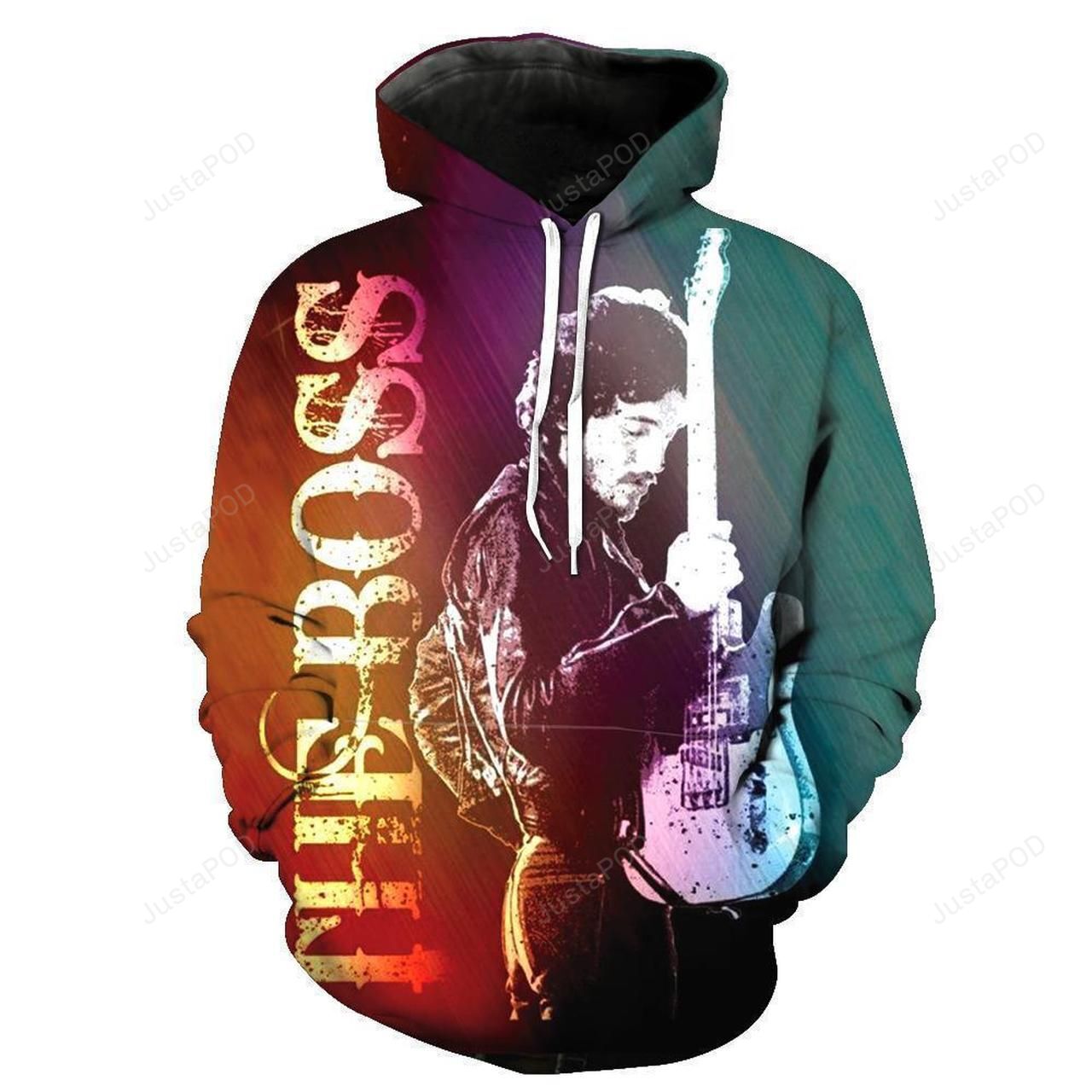 Bruce Springsteen Style 6 3D Hoodie Zip Hoodie